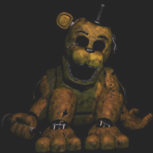 Withered Golden Freddy Withered Freddy Gif Withered Golden Freddy ...