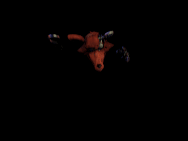 withered freddy jumpscare gif foxy jumpscare fnaf 1