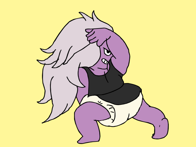 How many times have amethyst been twerking.