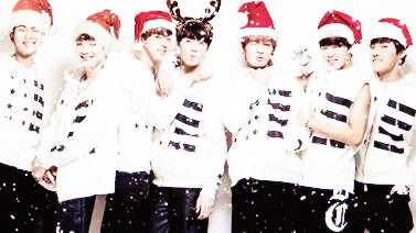 Image result for bts merry christmas gif