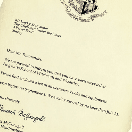 Como fazer carta de Hogwarts (online)  ⚡.HARRY POTTER.⚡ Amino