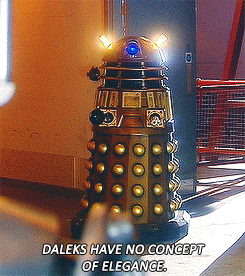 doctor who dalek exterminate gif