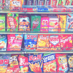 Image result for korean snacks gif