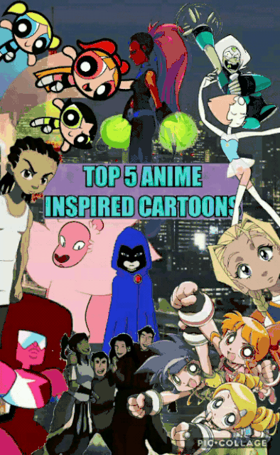 🌸🍱Top 5 Anime Inspired Cartoons🍱🌸 | Cartoon Amino