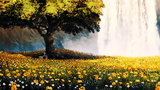 Featured image of post Anime Flower Field Background Gif Anime flower background hd with a maximum resolution of 1920x1200 and related anime or flower or background wallpapers