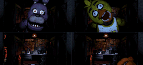 freddy jumpscare fnaf 1 gif freddy jumpscare fnaf 1 gif
