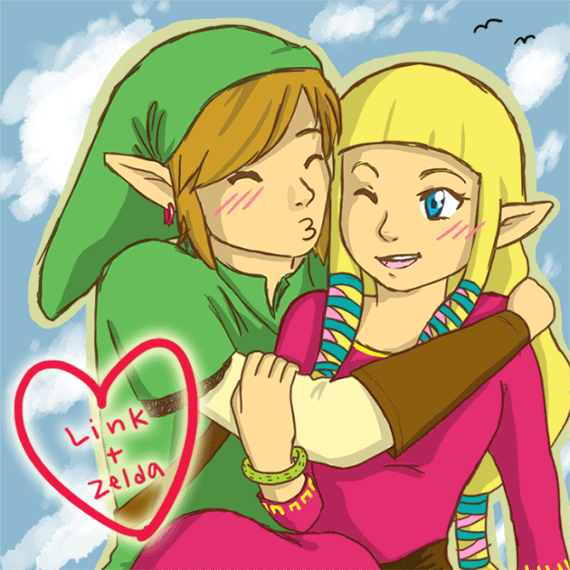 Link X Zelda.