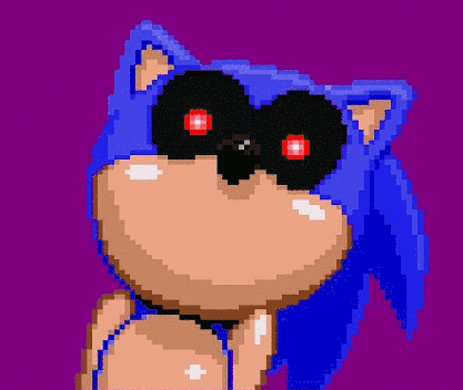sonic exe gif jumpscare