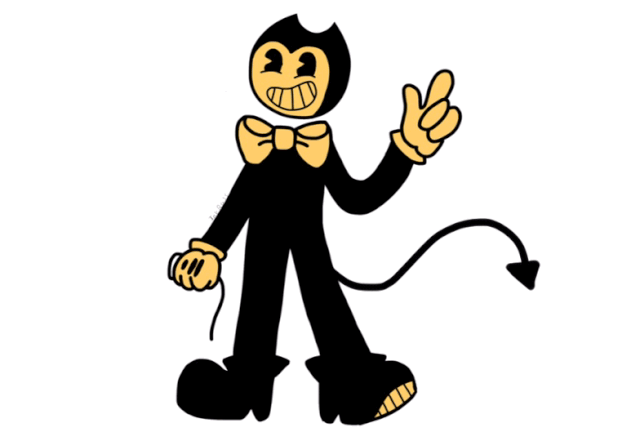 Bendy gif (moving tail) | Bendy and the Ink Machine Amino