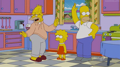 Amores y mas amores de : Abraham Simpson | 🍩 Los Simpsons Amino
