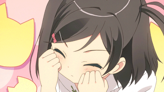 Annoyed anime girl gif