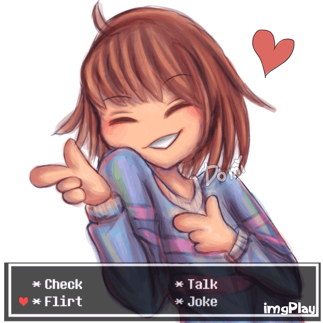 Flirt Frisk Wiki Undertale Amino