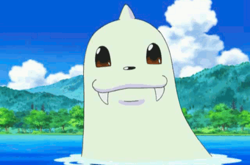 Image result for dewgong gif
