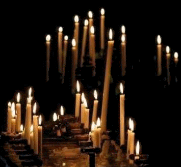 Resultado de imagen para gif prendiendo velas