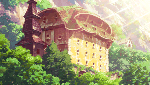 Image result for Anime mansion gif