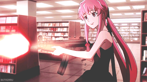 Featured image of post Gif pink mad psycho pink hair yandere