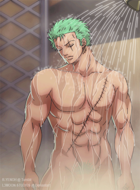 Zoro's eye scar hides a power up so easily his lol. 