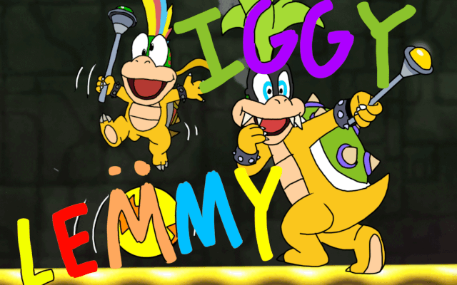 iggy koopa lemmy koopa