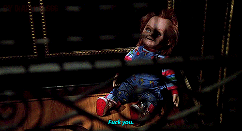 Image result for MAKE GIFS MOTION IMAGES OF CHUCKY IN CHILD'S PLAY 2 FRYING THE DOCTOR WITH ELECTRIC SHOCK TREATMENT