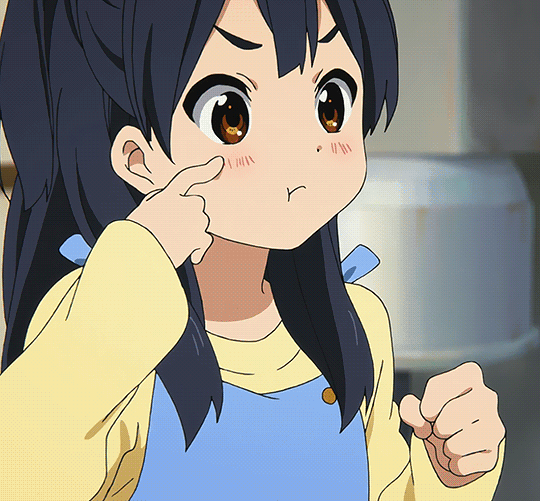 Anime girl sticking her tongue out