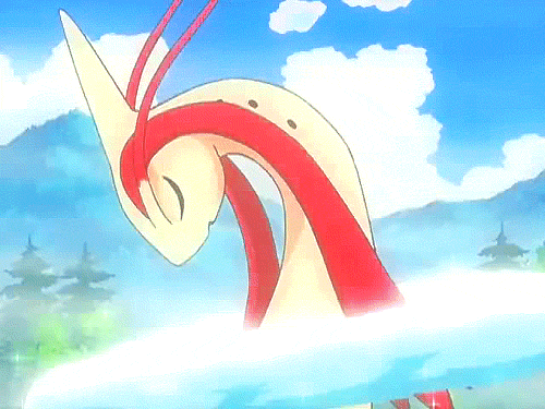 Milotic is said to be the most beautiful of all Pokémon. 