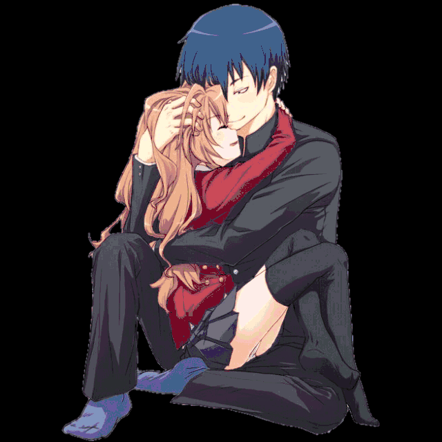 Download Romantic Anime  Hug  Gif  PNG GIF  BASE