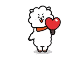 jin holding rj plush