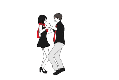 Anime guy dancing gif