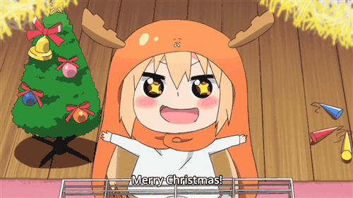 Resultado de imagem para christmas anime gif