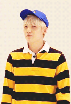 yoongi yellow shirt
