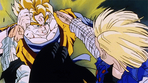 android 18 and gohan naked