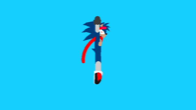 sonic the hedgehog fidget spinner