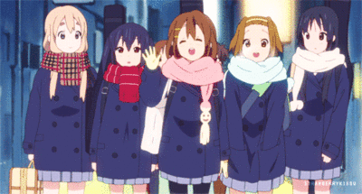 Anime Friends Girls GIFs  Tenor