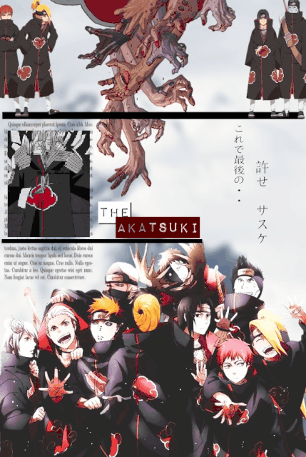 Akatsuki Edit Editing Designing Amino