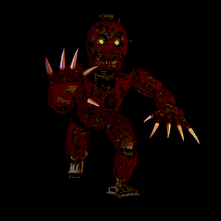 Imagen: I animated a walk cycle of Abomination Bonnie! 