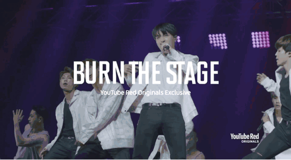 Resultado de imagem para burn the stage bts gif