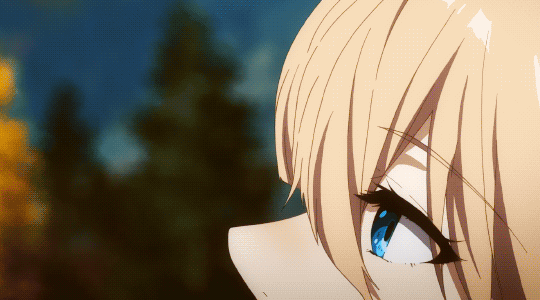 Featured image of post Violet Evergarden Gif Smile Fyeahvioletevergarden was made to bring you all things related to violet evergarden a light novel written by kana akatsuki illustrated by