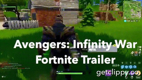  - fortnite infinity war trailer 2