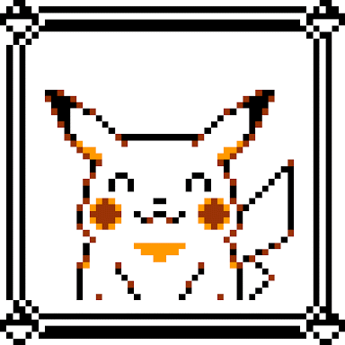 Amino Sticker Pack Pokémon Yellow Version Pikachu