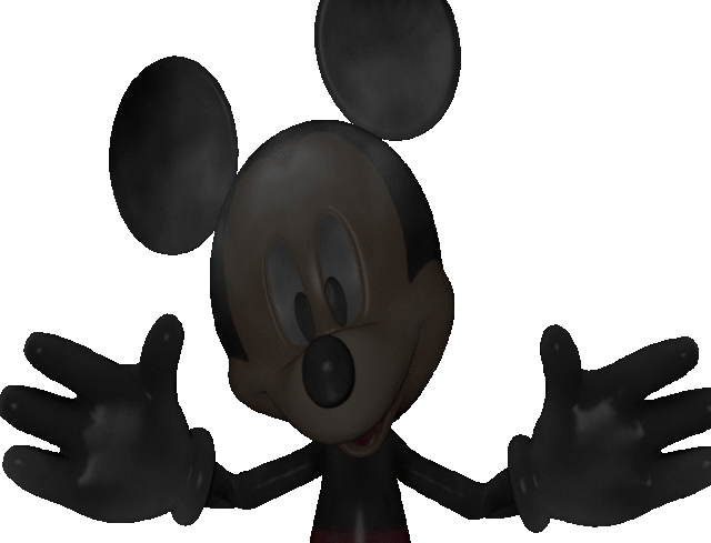 Abandoned mickey jumpscare.
