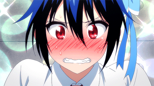 Anime embarrassed face