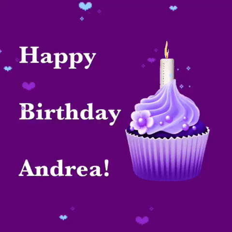 Happy Birthday Andrea! 