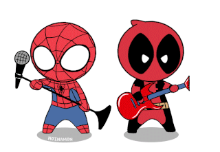 Deadpool y spiderman~ | DibujArte Amino
