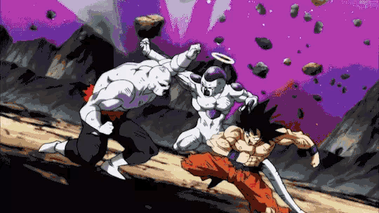 Goku y frieza vs jiren | DRAGON BALL ESPAÑOL Amino