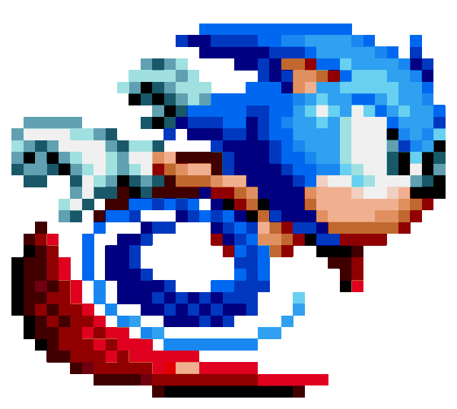 Sonic Pixel Art Run