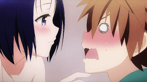 Kiss gif anime