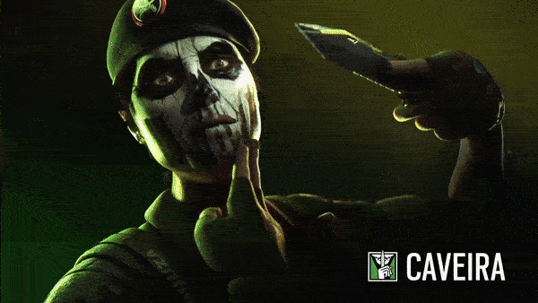 rainbow six siege caveira figure
