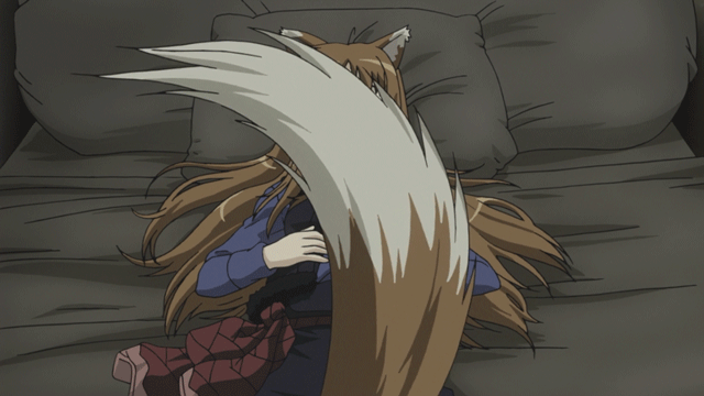 Anime wolf girl gif