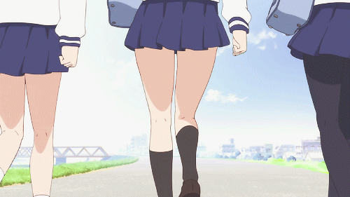 Anime uniform crunchboy panties