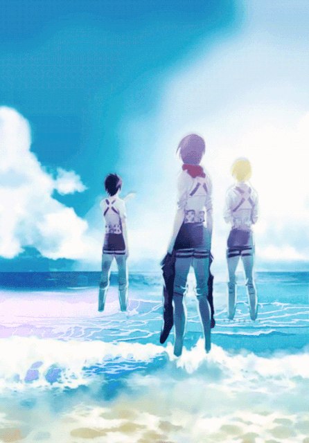 Image result for aot the ocean gif
